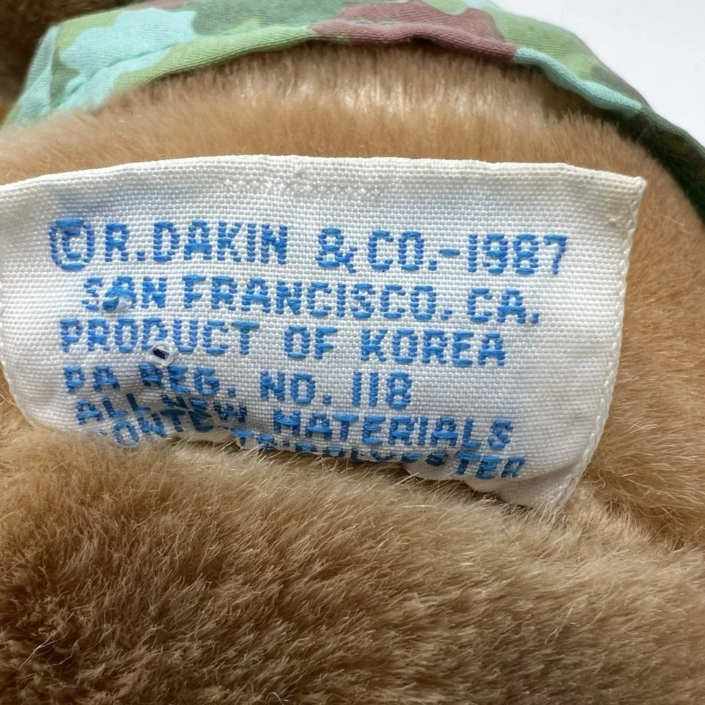 Dakin 1987 Duke Willaby Way Outback Kangaroo Plush Animal‎ in Camouflage 9